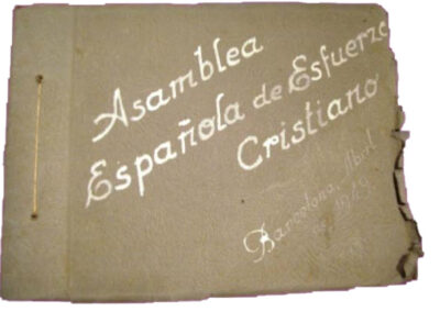 Álbum de fotografies de l'Assemblea Espanyola de E.C. Barcelona –Abril 1949