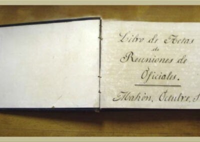 Llibre de Actes de Reunions d' Oficials de l'església de Maó - 1888