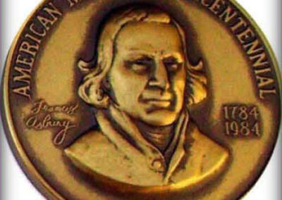 Medalla bicentenari Església Metodista d'Amèrica -1784-1984