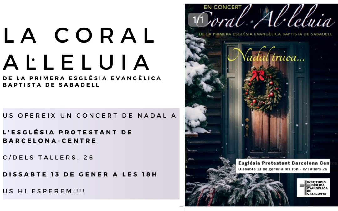 Concert Coral Al·leluia